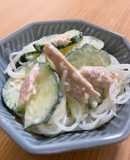 簡単！子供も大好き！ちゅるちゅるサラダ