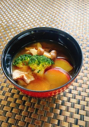 豚肉と野菜のお味噌汁-レシピのメイン写真