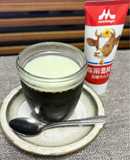 粉寒天で作る練乳がけ固めのコーヒーゼリー