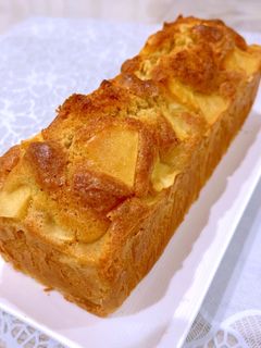 【玄米酵母】米粉アップルケーキ-レシピのメイン写真