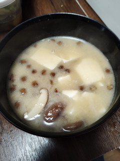 なめこ豆腐椎茸のみそ汁-レシピのメイン写真