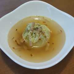 รูปของ 新玉ねぎのスープ