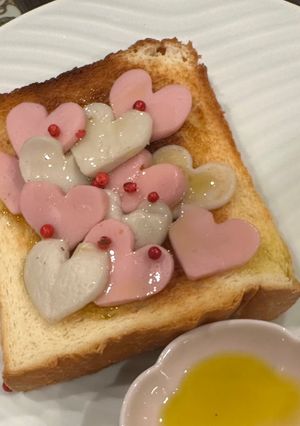 チョコ不要 低カロリー高たんぱくトースト-レシピのメイン写真