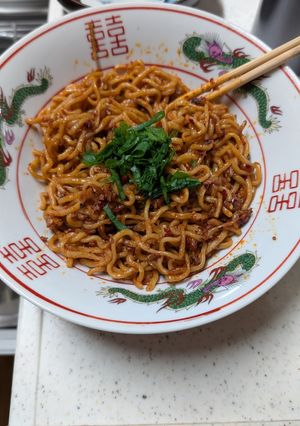 焼きそばアレンジ！痺れる辛さ麻辣焼きそば-レシピのメイン写真
