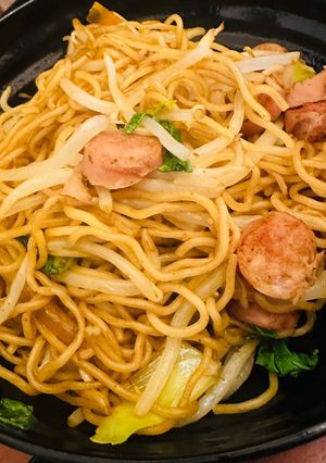 時短レンジで簡単やきそば-レシピのメイン写真
