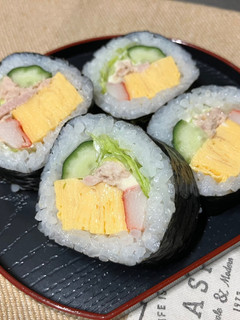 お店みたいきれいなサラダ巻き(太巻き)-レシピのメイン写真