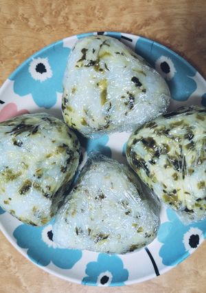 冷凍おむすび 高菜チーズ味-レシピのメイン写真