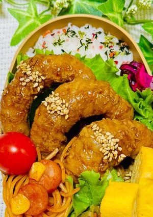 新玉ねぎの肉巻き☆お弁当や夕食に-レシピのメイン写真