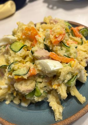 定食屋さんのポテトサラダ-レシピのメイン写真