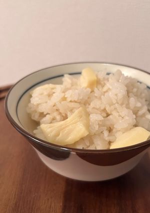 白だしのたけのこご飯-レシピのメイン写真