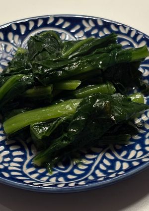 小松菜の蒸煮-レシピのメイン写真