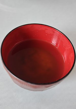 切り干し大根の戻し汁で味噌汁-レシピのメイン写真