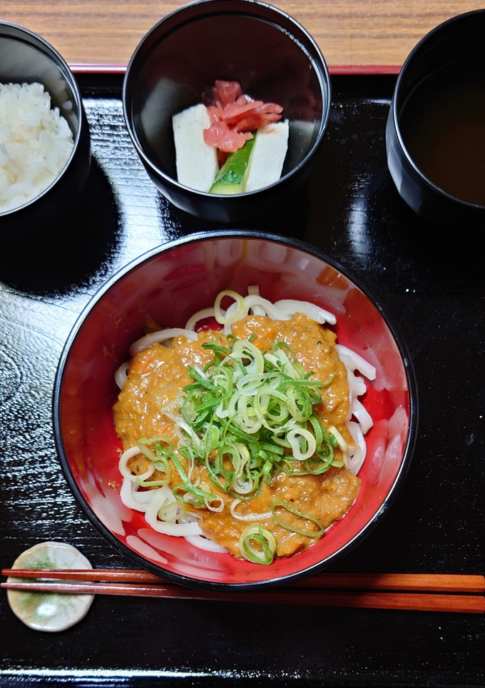 ヨウサマの減塩Cuud風だしカレー饂飩-レシピのメイン写真