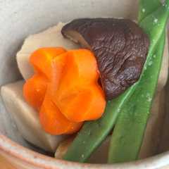 รูปของ 塩麹を使った高野豆腐の煮物