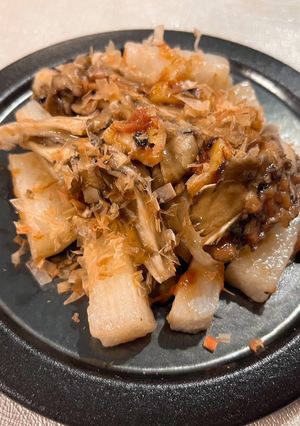 山芋と舞茸の梅炒め-レシピのメイン写真
