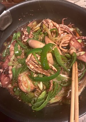 イカゲソ生姜焼き-レシピのメイン写真