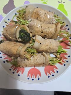豚肉のえのきと豆苗まき-レシピのメイン写真