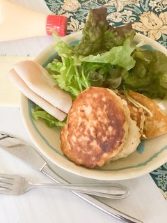 米粉と豆腐バナナパンケーキ-レシピのメイン写真