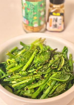 からし菜のラー油炒め-レシピのメイン写真