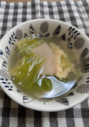 キャベツのスープ-レシピのメイン写真