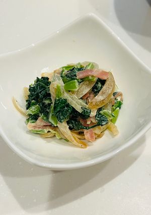 小松菜のサラダ-レシピのメイン写真