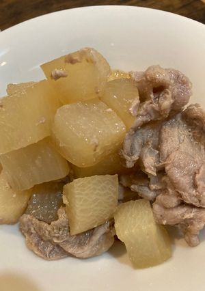 豚こまと大根の煮物-レシピのメイン写真
