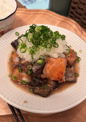 鮭となすびのおろし煮-レシピのメイン写真