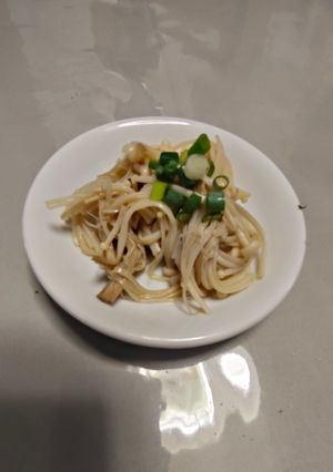 レンチンで簡単!えのきのポン酢和え-レシピのメイン写真