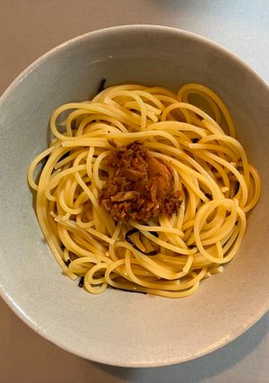 お手軽和風パスタ-レシピのメイン写真