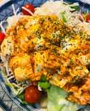 ミニ豆腐のチリソース風サラダソース