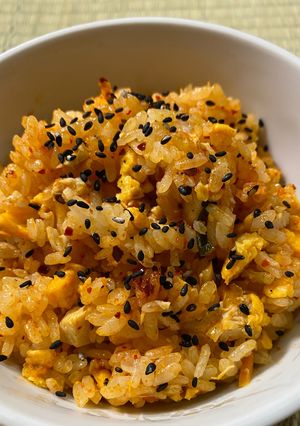 鷄キムチの混ぜご飯-レシピのメイン写真