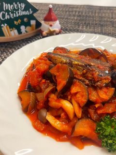 クリスマスにぴったり🎄 いわしのトマト煮-レシピのメイン写真