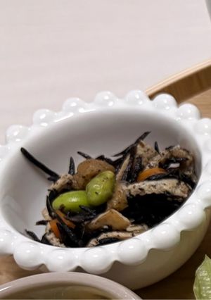 作り置き♡枝豆ひじき煮-レシピのメイン写真