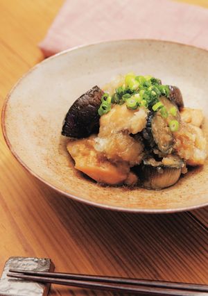 鶏となすのみぞれ煮-レシピのメイン写真