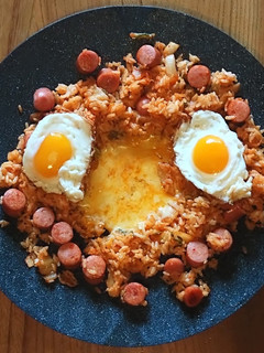 キムチチーズチャーハン 韓国風炒めごはん-レシピのメイン写真