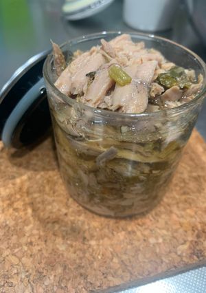 圧力鍋で簡単、シーチキン-レシピのメイン写真