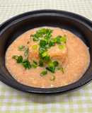 疲れた胃に優しい「湯豆腐かに玉あん」