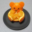 ちょっとかわいい?オレンジくまさん♪
