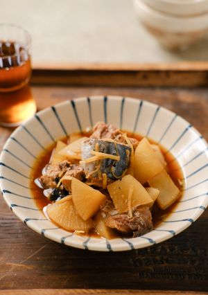 レンジで、しみしみ。サバ缶大根-レシピのメイン写真
