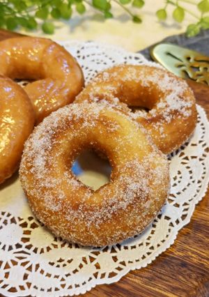 米粉の揚げドーナツ-レシピのメイン写真