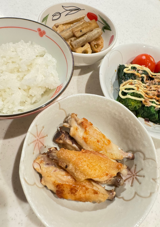 超簡単！おつまみにも！手羽中の塩焼き-レシピのメイン写真