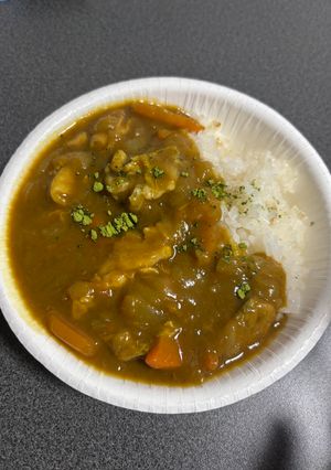 抹茶と鶏肉カレー🌿-レシピのメイン写真