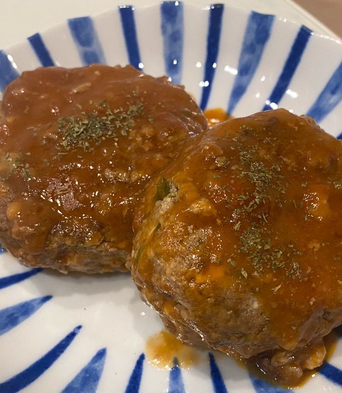 デミソース煮込みハンバーグ♡-レシピのメイン写真