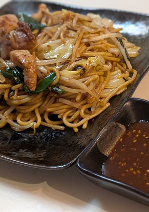 浜千鳥風ホルモン焼きそば-レシピのメイン写真