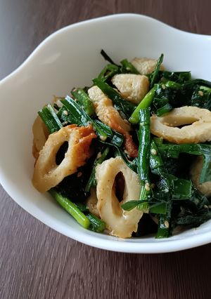 ニラとちくわのレンチンおかず-レシピのメイン写真