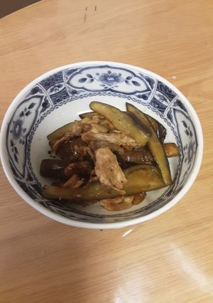 なすと豚肉の炒め物 #時短レシピ-レシピのメイン写真
