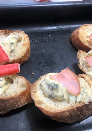 ブルーチーズトースト-レシピのメイン写真