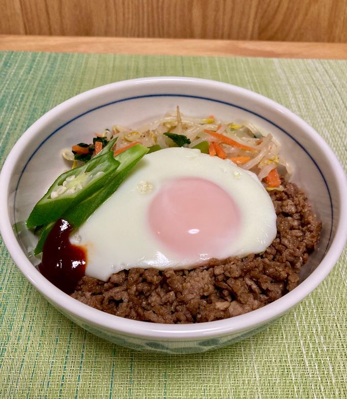 12／10取り置き　ビビンバ様 超簡単！！なんちゃってビビンバ丼！！ by SosayMAMA 【クックパッド