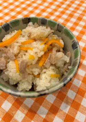 にんじんの洋風炊き込みごはん-レシピのメイン写真