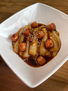 【5分で簡単韓国料理!】トッポギ風餅-レシピのメイン写真